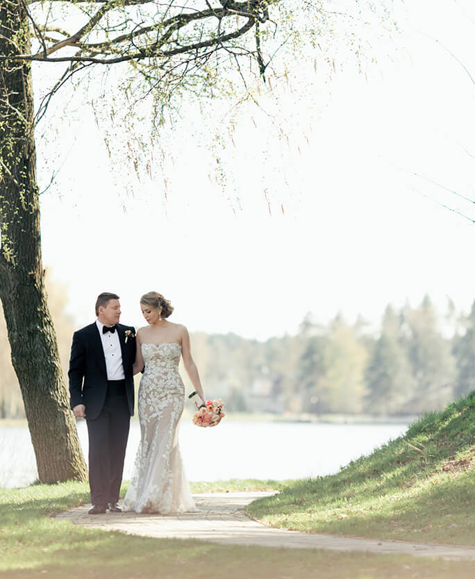 Элегантная свадьба в Подмосковье