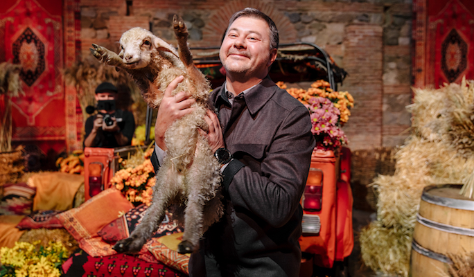 уникальная свадьба в Грузии